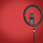 Luce anello LED 30cm RGBW dimmerabile USB 10 modalità