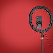 Luce anello LED 30cm RGBW dimmerabile USB 10 modalità
