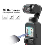 PULUZ 9H 2.5D HD Protezione per lenti in vetro temperato + Pellicola per schermo per DJI OSMO Pocket 2, For DJI OSMO Pocket 2
