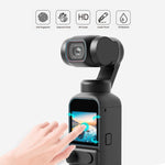 PULUZ 9H 2.5D HD Protezione per lenti in vetro temperato + Pellicola per schermo per DJI OSMO Pocket 2, For DJI OSMO Pocket 2