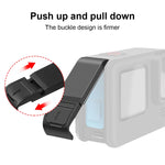 PULUZ per GoPro HERO12 Nero/11 Nero/10 Nero/9 Nero Custodia protettiva in silicone + Copertura interfaccia laterale POM con cinturino da polso e copriobiettivo, For GoPro HERO12 Black Silicone Case + Side Cover