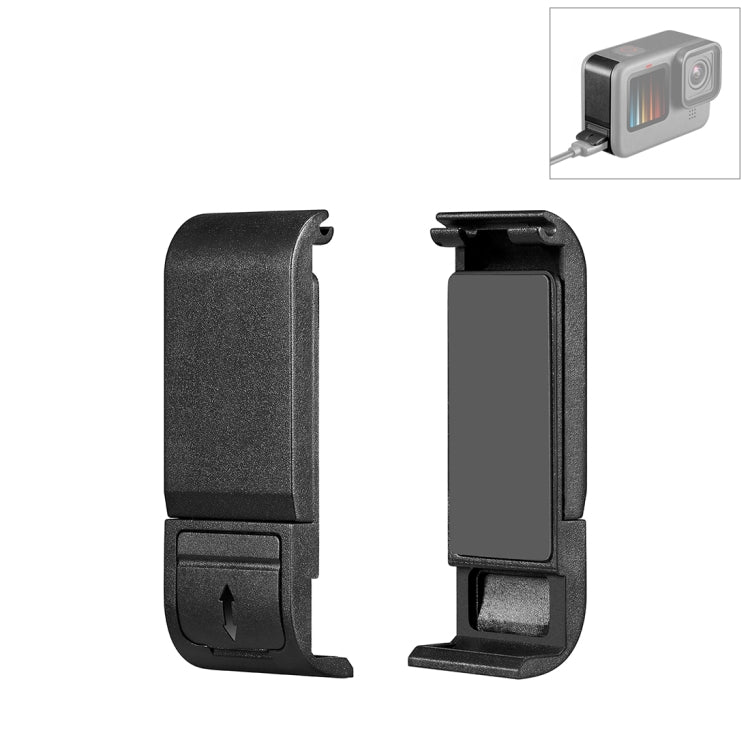 Coperchio laterale batteria in plastica per GoPro HERO9-13 Black