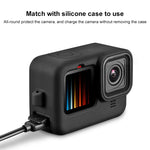 PULUZ POM Coperchio interfaccia laterale batteria in plastica per GoPro HERO12 Nero /11 Nero /10 Nero /9 Nero, POM Plastic Side Cover