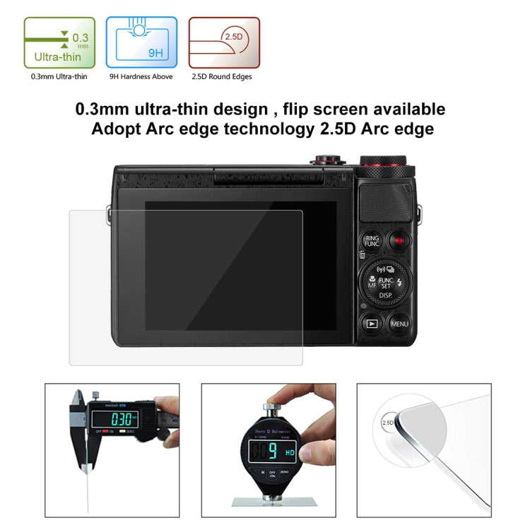 Compatibile con Canon G3X / G9X / G5X / G7XII / G9XII / G1X Mark III / M6 / M100 / M50 / EOS RP / M6 Mark II, For Canon G7X