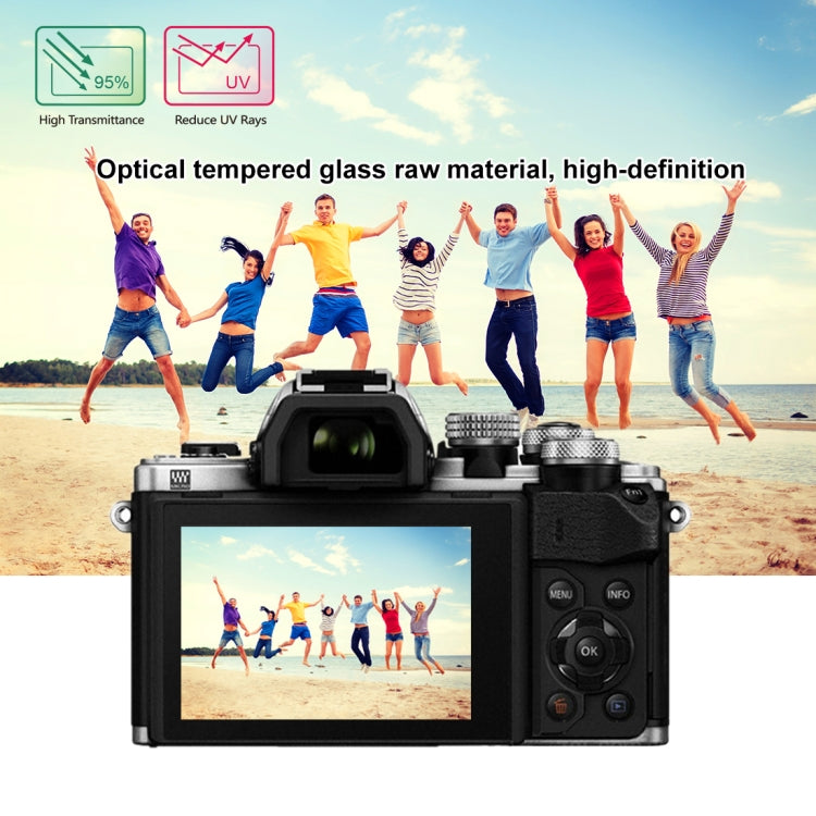 Pellicola in vetro temperato PULUZ 2.5D 9H per Olympus EPL6 / EPL5 / TG860 / TG850 / PM2 / TG870, For Olympus EM10 / EM10-2