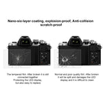 Pellicola in vetro temperato PULUZ 2.5D 9H per Olympus EPL6 / EPL5 / TG860 / TG850 / PM2 / TG870, For Olympus EM10 / EM10-2