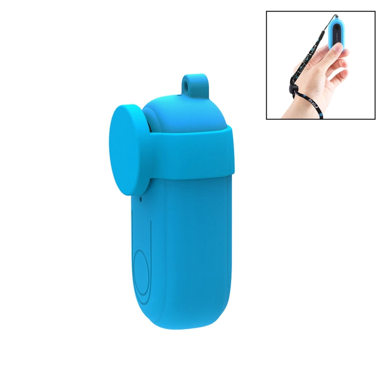 Custodia protettiva in silicone PULUZ con copriobiettivo per Insta360 GO 2, For Insta360 GO 2