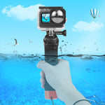 PULUZ Canne galleggianti con impugnatura in schiuma galleggiante con cinturino e base a sgancio rapido per GoPro Hero11 Black / HERO10 Black / HERO9 Black /HERO8 / HERO7 /6 /5 /5 Session /4 Session /4 /3+ /3 /2 /1,Insta360 ONE R, DJI Osmo Action e altr...