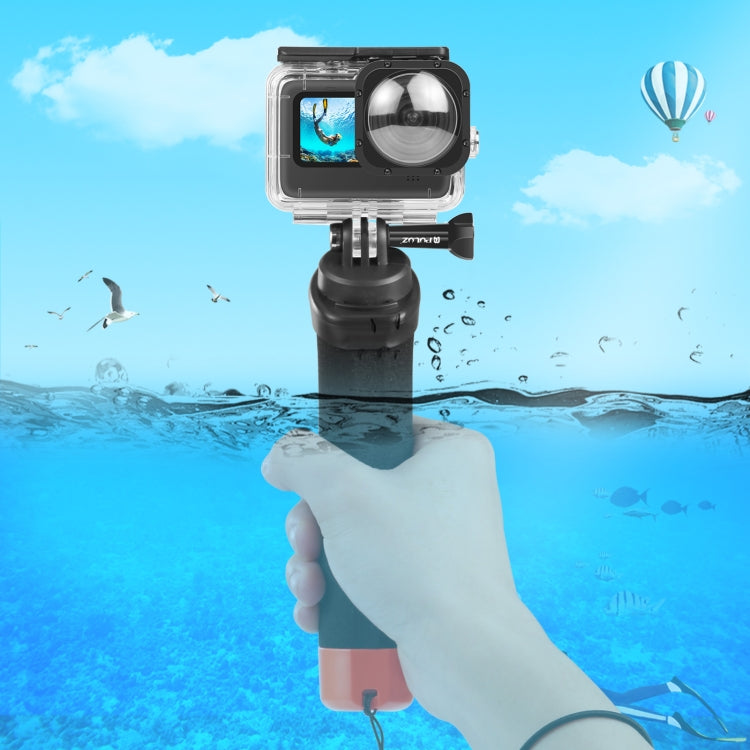 PULUZ Canne galleggianti con impugnatura in schiuma galleggiante con cinturino e base a sgancio rapido per GoPro Hero11 Black / HERO10 Black / HERO9 Black /HERO8 / HERO7 /6 /5 /5 Session /4 Session /4 /3+ /3 /2 /1,Insta360 ONE R, DJI Osmo Action e altr...