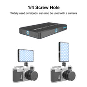 Luce LED 120 LED 2500K-9000K con filtri e batteria