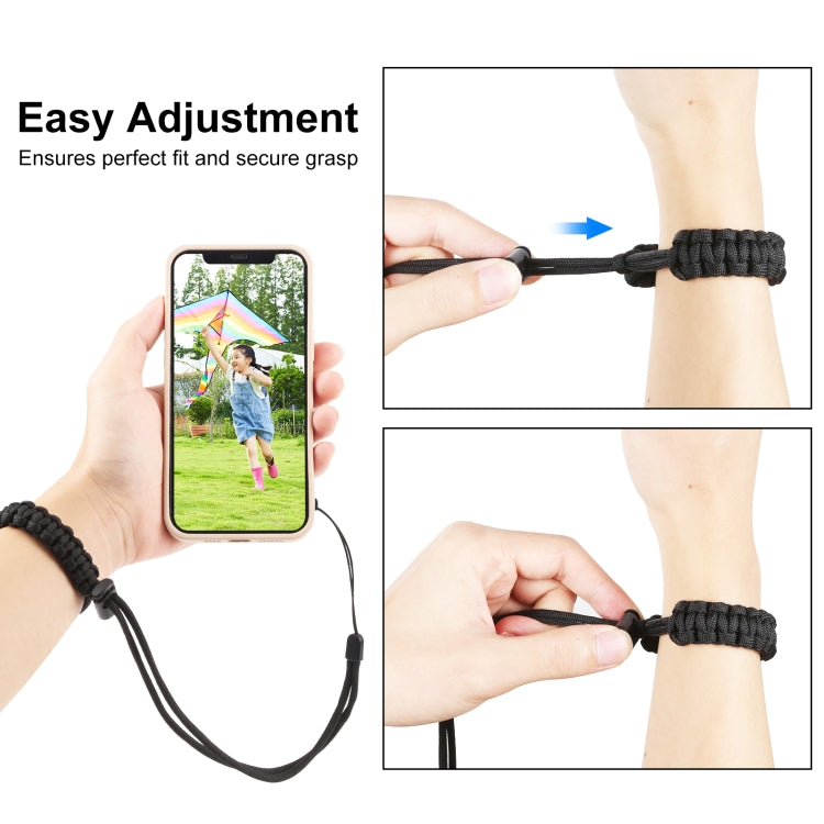 Cinturino da polso regolabile per fotocamera sportiva intrecciata PULUZ