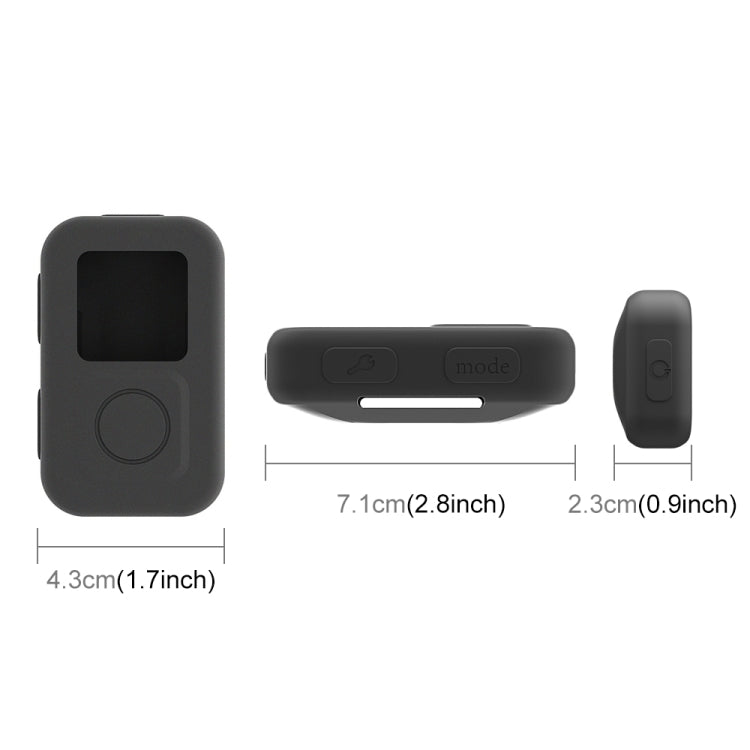Custodia protettiva in silicone PULUZ per telecomando WiFi GoPro HERO10 Black, For GoPro HERO10 Black WiFi Remote