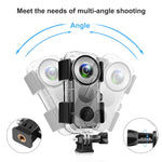 Custodia impermeabile subacquea PULUZ da 30 m per Insta360 ONE X2, Underwater Case For Insta360 ONE X2