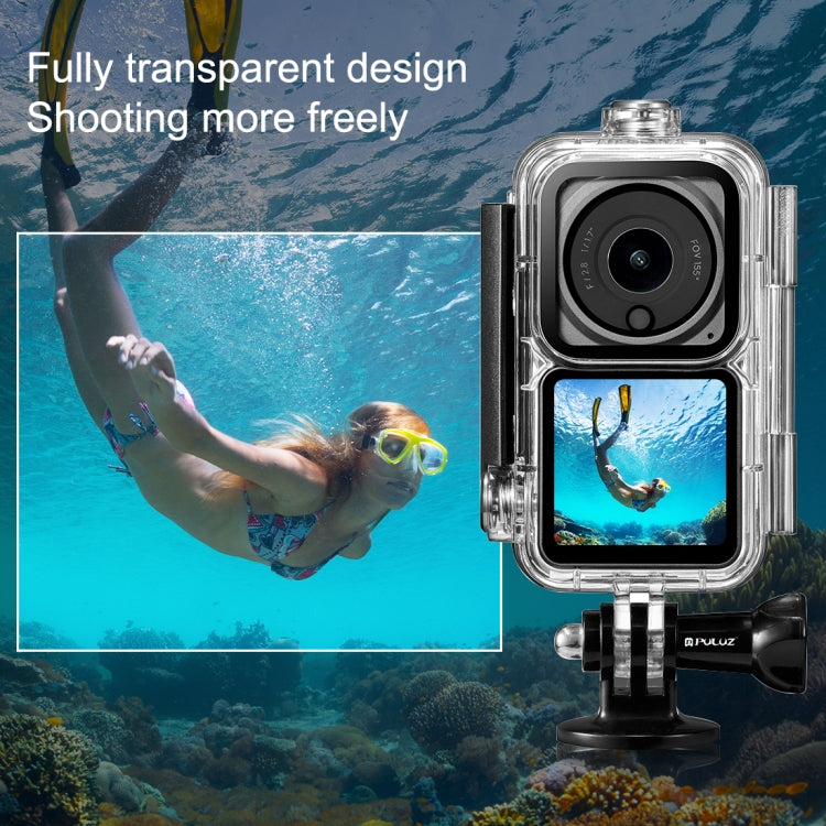 PULUZ Custodia subacquea impermeabile da 60 m per unità fotocamera DJI Action 2 / Action 2 Power Combo / Action 2 Dual-Screen Combo, Diving Case
