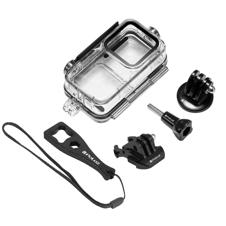 PULUZ Custodia subacquea impermeabile da 60 m per unità fotocamera DJI Action 2 / Action 2 Power Combo / Action 2 Dual-Screen Combo, Diving Case