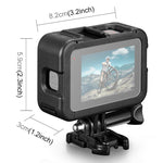 Gabbia PA di espansione telaio PULUZ con copertura interfaccia laterale per GoPro HERO12 Nero /11 Nero /10 Nero /9 Nero, PA Cage with Side Cover
