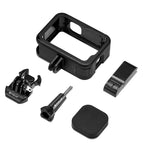 Gabbia PA di espansione telaio PULUZ con copertura interfaccia laterale per GoPro HERO12 Nero /11 Nero /10 Nero /9 Nero, PA Cage with Side Cover