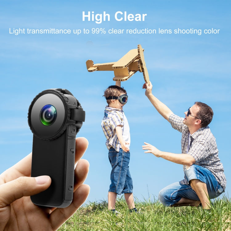 Le migliori offerte per PULUZ Upgrade Lens Guard Copertura protettiva in vetro per Insta360 One X2 sono su ✓ Confronta prezzi e caratteristiche di prodotti nuovi e usati ✓ Molti articoli con consegna gratis!, Lens Guard Glass Cover For Insta360 ONE X2