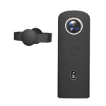 Custodia protettiva in silicone PULUZ con copriobiettivo per fotocamera panoramica Ricoh Theta SC2 360, Silicone Case For Ricoh Theta SC2(Black), Silicone Case For Ricoh Theta SC2(Blue), Silicone Case For Ricoh Theta SC2(Red)