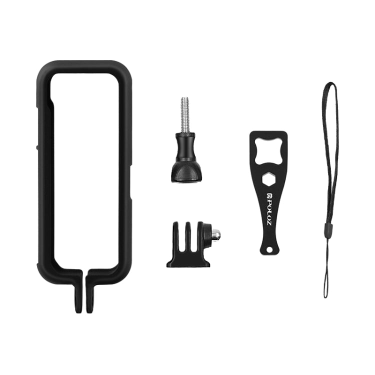 PULUZ Telaio protettivo per PC per Insta360 ONE X2, con supporto adattatore e vite