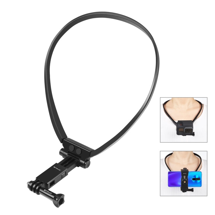 Staffa collo regolabile PULUZ per smartphone e GoPro