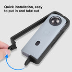 PULUZ PC Telaio protettivo in plastica ABS per Ricoh Theta SC2, con supporto adattatore e vite, Plastic Frame For Ricoh Theta SC2