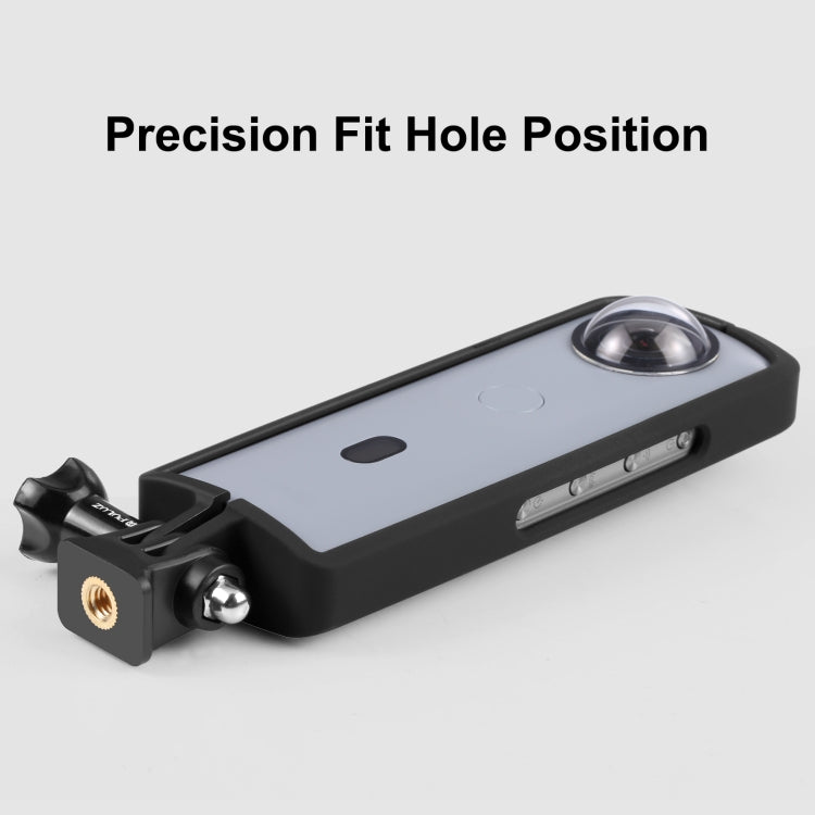PULUZ PC Telaio protettivo in plastica ABS per Ricoh Theta SC2, con supporto adattatore e vite, Plastic Frame For Ricoh Theta SC2