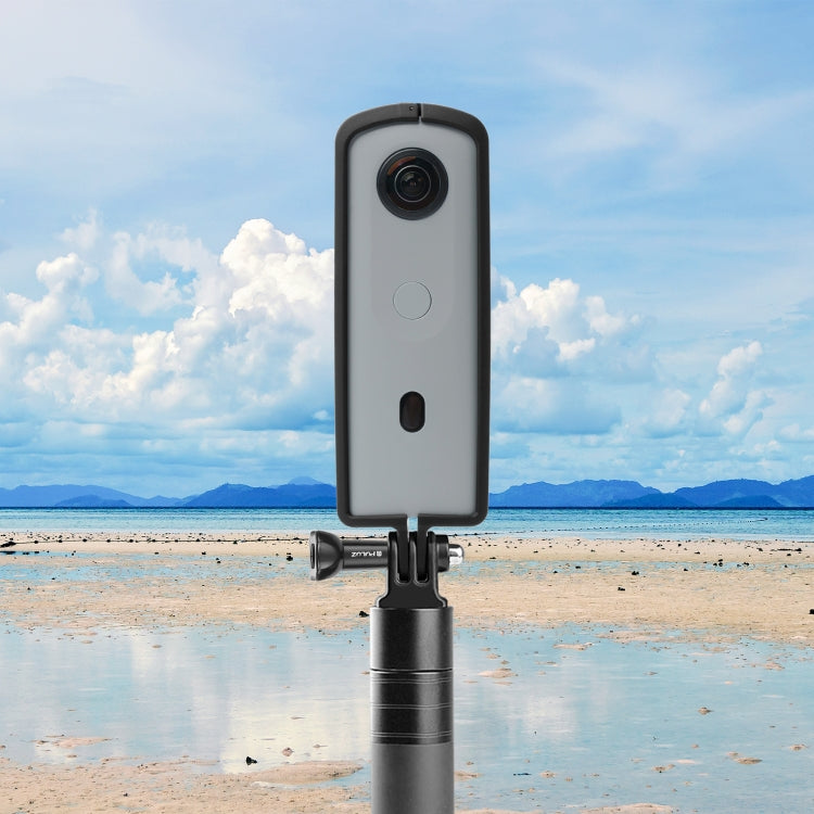 PULUZ PC Telaio protettivo in plastica ABS per Ricoh Theta SC2, con supporto adattatore e vite, Plastic Frame For Ricoh Theta SC2