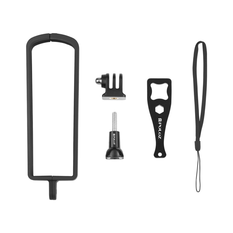 PULUZ PC Telaio protettivo in plastica ABS per Ricoh Theta SC2, con supporto adattatore e vite, Plastic Frame For Ricoh Theta SC2