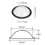 PULUZ Copriobiettivo PC Kit di copertura protettiva per Ricoh Theta SC2 / S / V