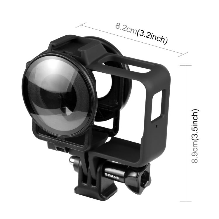 Custodia con telaio in plastica PULUZ con protezione per lente per Insta360 One RS 360 Edition, For Insta360 One RS 360 Edition Frame Case with Lens Guard