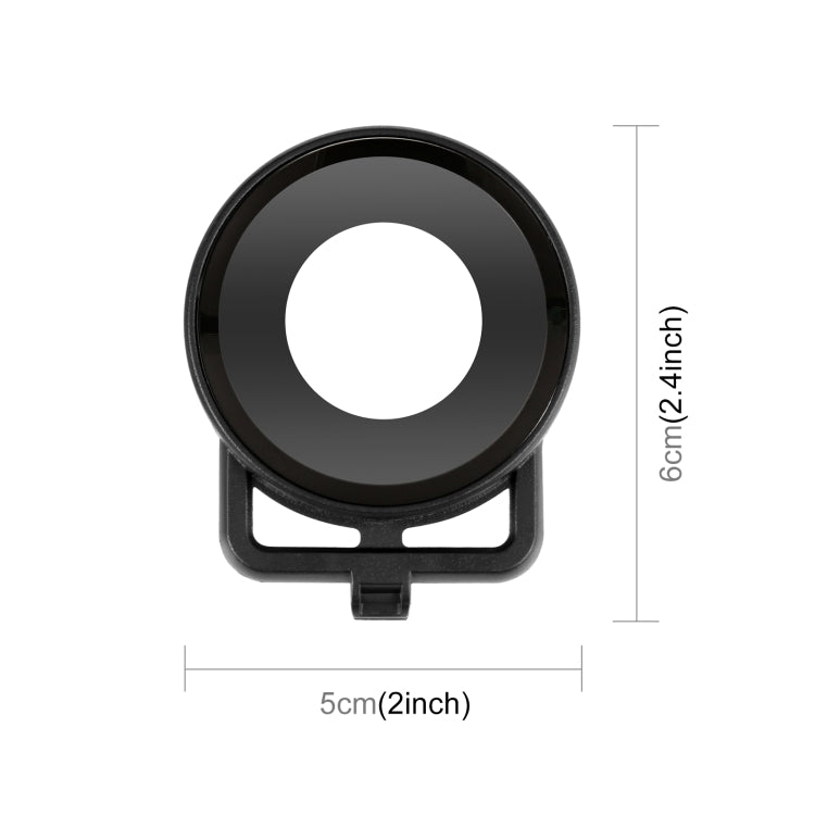 Custodia con telaio in plastica PULUZ con protezione per lente per Insta360 One RS 360 Edition, For Insta360 One RS 360 Edition Frame Case with Lens Guard
