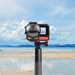 Custodia con telaio in plastica PULUZ con protezione per lente per Insta360 One RS 360 Edition, For Insta360 One RS 360 Edition Frame Case with Lens Guard