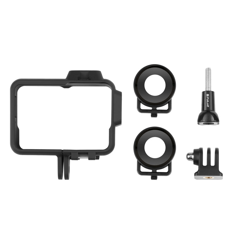 Custodia con telaio in plastica PULUZ con protezione per lente per Insta360 One RS 360 Edition, For Insta360 One RS 360 Edition Frame Case with Lens Guard