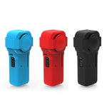 Custodia protettiva in silicone PULUZ con copriobiettivo per Insta360 One RS 1 pollice 360 Edition, Silicone Case(Black), Silicone Case(Blue), Silicone Case(Red)