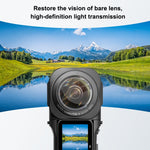 PULUZ Lens Guard Copertura protettiva per PC per Insta360 ONE RS 1 pollice 360 Edition, Lens Guard