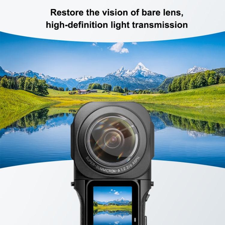 PULUZ Lens Guard Copertura protettiva per PC per Insta360 ONE RS 1 pollice 360 Edition, Lens Guard