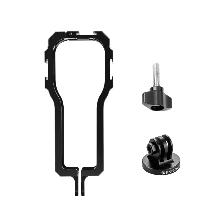 PULUZ Telaio protettivo Cage Rig con slitta fredda per Insta360 ONE RS 1 pollice 360 Edition, Protective Cage