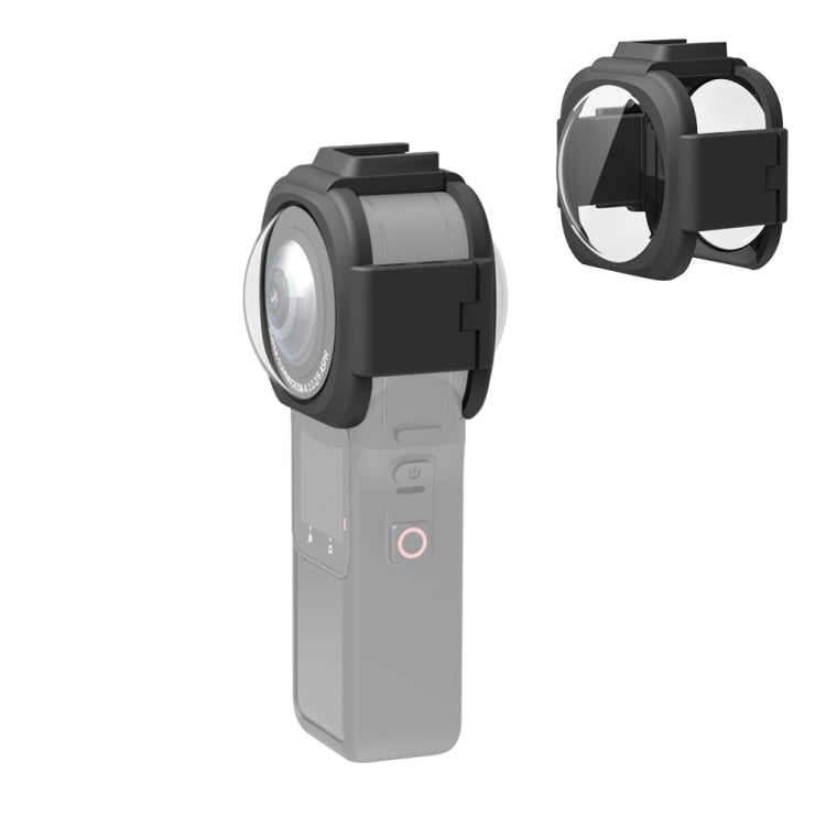 PULUZ Copriobiettivo Custodia protettiva per Insta360 ONE RS 1 pollice 360 Edition, Upgrade Lens Guard