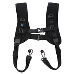 PULUZ Imbracatura a doppia spalla a sgancio rapido Cintura in schiuma di decompressione con imbottitura morbida per fotocamere digitali DSLR, Double Shoulder(AE), Double Shoulder
