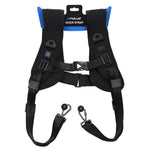 PULUZ Imbracatura a doppia spalla a sgancio rapido Cintura in schiuma di decompressione con imbottitura morbida per fotocamere digitali DSLR, Double Shoulder(AE), Double Shoulder