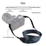 Tracolla per fotocamera con tracolla serie multicolore in stile etnico retrò PULUZ per fotocamere SLR / DSLR, Ethnic 7, Ethnic 8, Ethnic 9