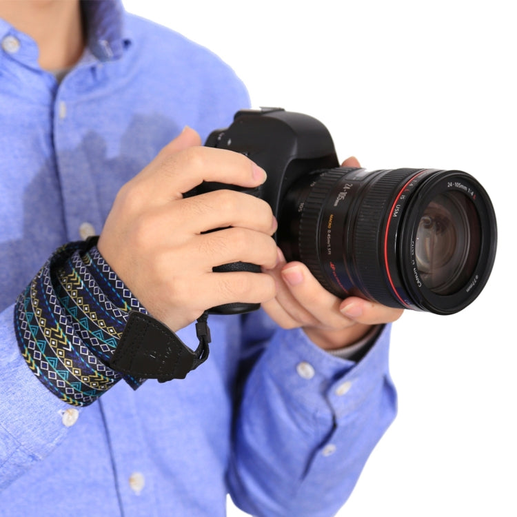 Tracolla per fotocamera con tracolla serie multicolore in stile etnico retrò PULUZ per fotocamere SLR / DSLR, Ethnic 7, Ethnic 8, Ethnic 9