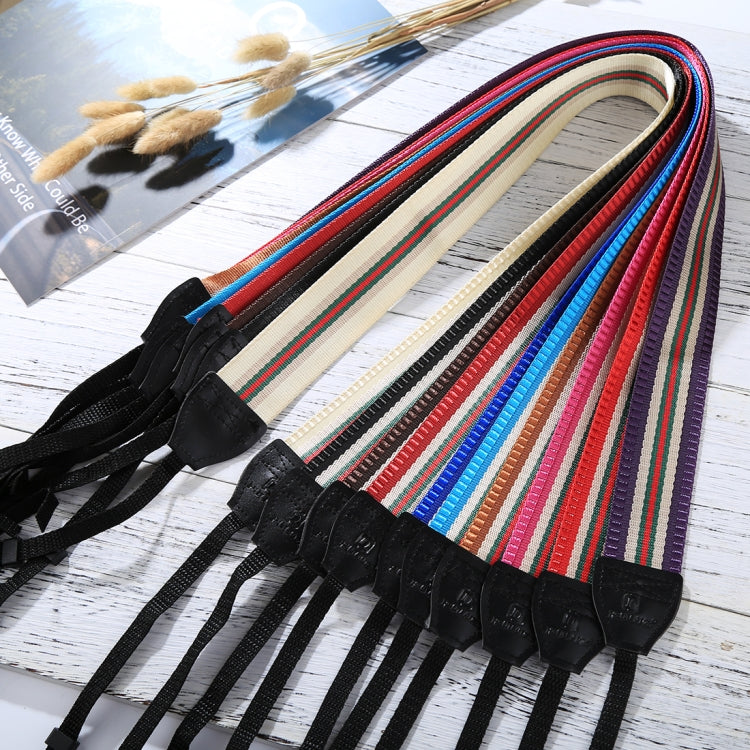 Tracolla per fotocamera con tracolla serie PULUZ Stripe Style per fotocamere SLR / DSLR, Stripe 10, Stripe 9, Stripe 8, Stripe 7, Stripe 6, Stripe 5, Stripe 4, Stripe 3, Stripe 2, Stripe 1