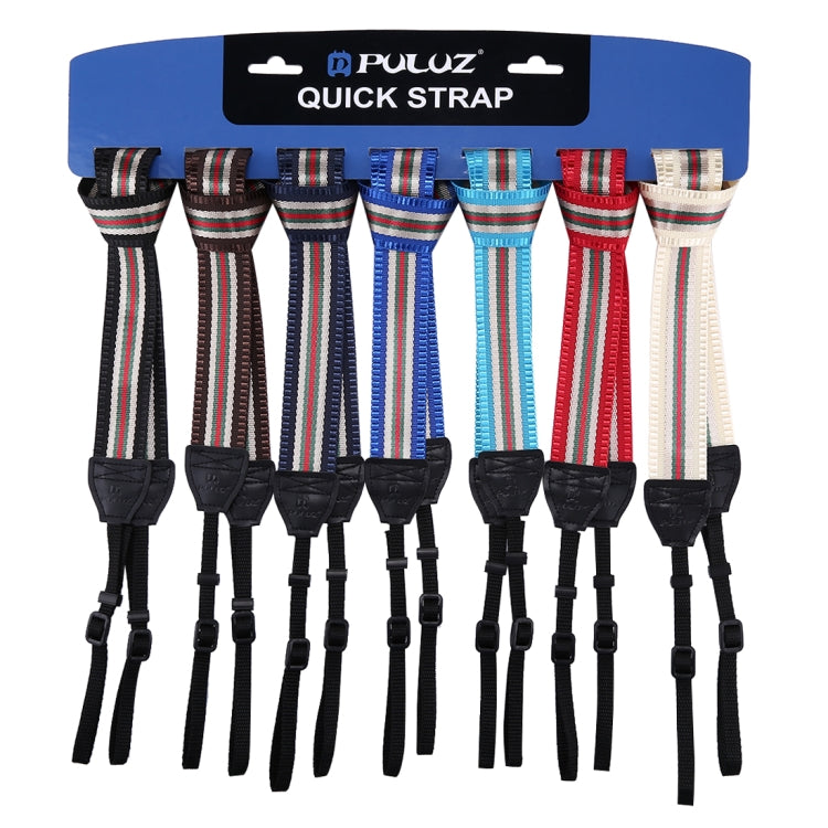 Tracolla per fotocamera con tracolla serie PULUZ Stripe Style per fotocamere SLR / DSLR, Stripe 10, Stripe 9, Stripe 8, Stripe 7, Stripe 6, Stripe 5, Stripe 4, Stripe 3, Stripe 2, Stripe 1