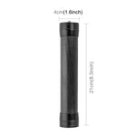 PU Luz 21 cm prolunga in fibra di carbonio mono pod stick per DJ i / MO za / Fe i YUV2 / Z Hi YUNG5 gimbal, 21cm