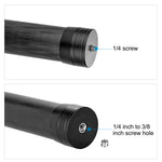 PU Luz 21 cm prolunga in fibra di carbonio mono pod stick per DJ i / MO za / Fe i YUV2 / Z Hi YUNG5 gimbal, 21cm