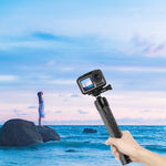 PU Luz 21 cm prolunga in fibra di carbonio mono pod stick per DJ i / MO za / Fe i YUV2 / Z Hi YUNG5 gimbal, 21cm