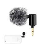 Microfono direzionale con jack 3,5 mm per smartphone