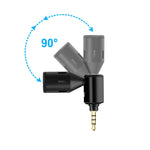 Microfono direzionale con jack 3,5 mm per smartphone